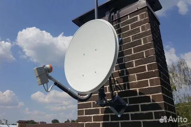 Установка и демонтаж спутниковых антенн
