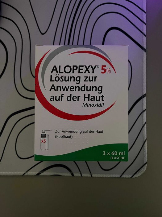 Minoxidil Alopexy 5% solutie cutanata