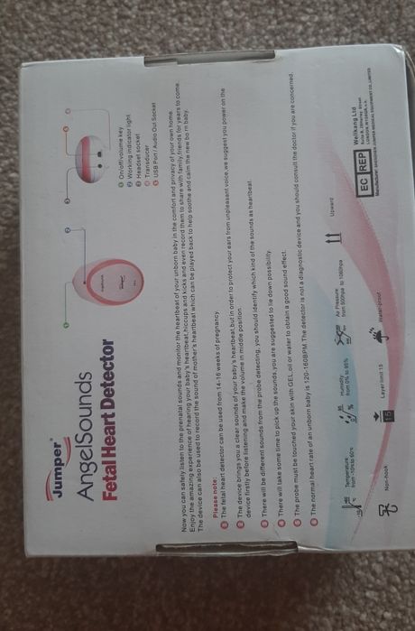 Фетален доплер Angel Sounds Jumper за бременни