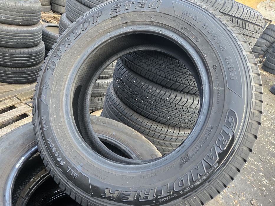 4бр. 215 65 16 Dunlop всесезонни.