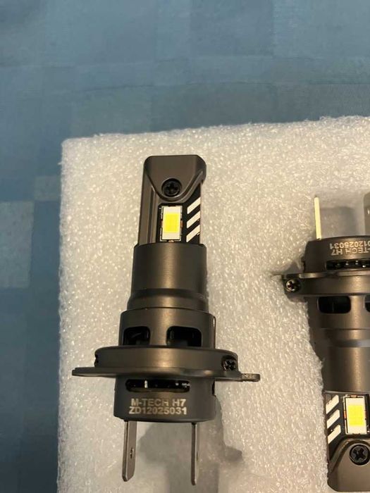 H7 LED крушки 12V/24V CANBUS – бяла светлина 6000K за фарове
