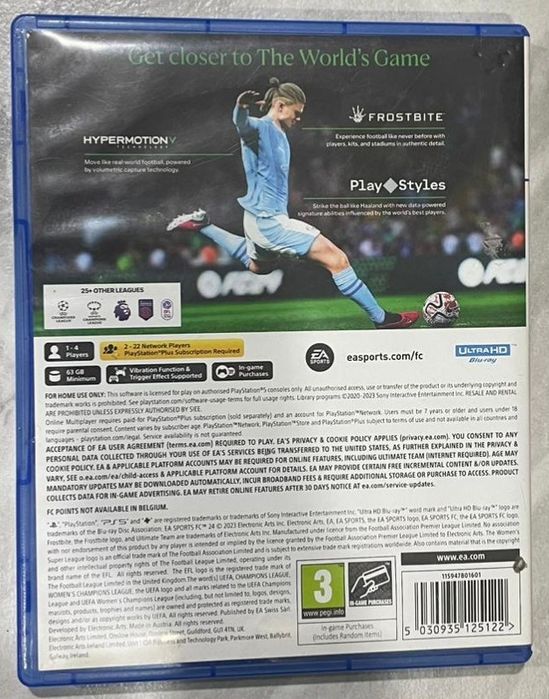 Fc24/fifa24 для Ps5