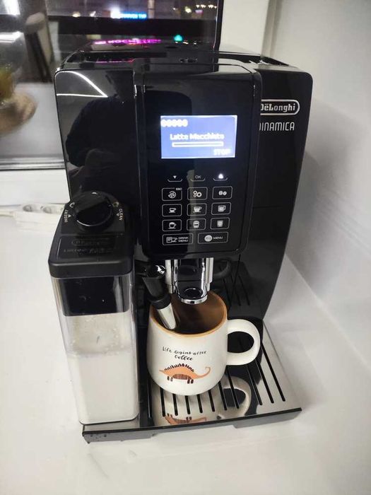 Kофемашина DeLonghi ECAM353.75.B Dinamica Наслаждайся Вкусом Кофе!!