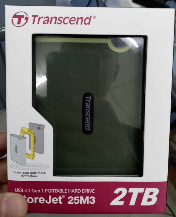 Продам внешний жеский диск Трансенд 2тб