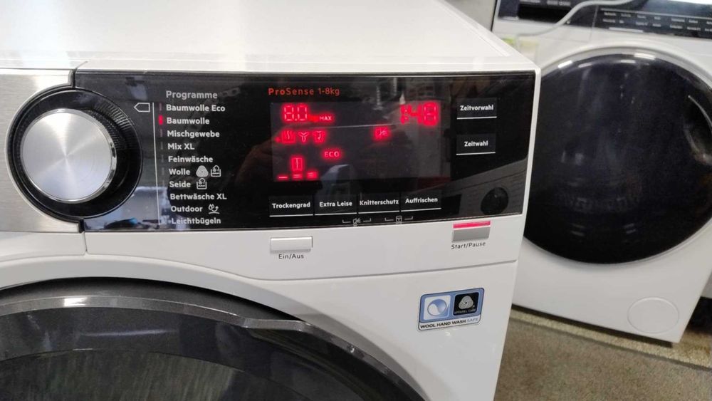 A+++ Сушилня с термопомпа AEG-АЕГ 8 кг FiberPro ÖKOFlow 9000 Series