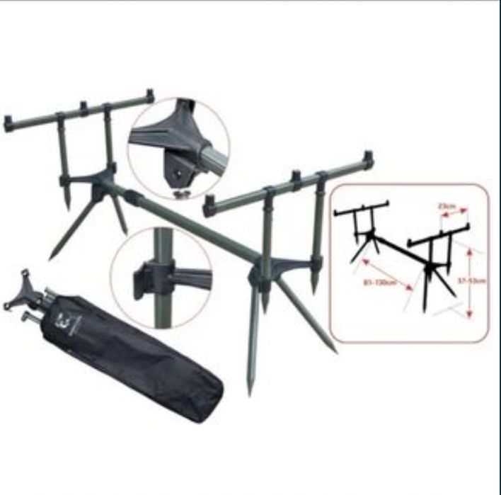 Rod Pod Baracuda Rp1 Verde 3 Posturi