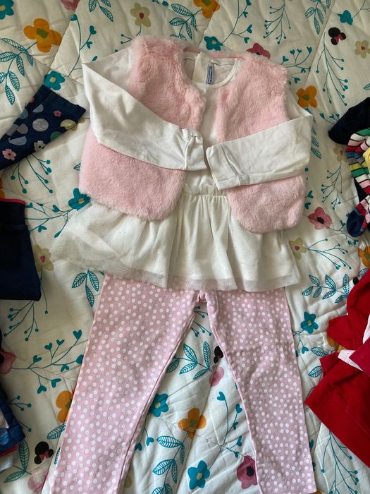 Нова блузка за момче и нов пантаон Benetton, лот къси п-ки