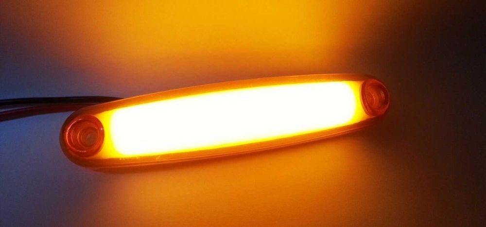 1бр. диодни  LED ЛЕД габарити НЕОН светлина 12-24V, 3 цвята