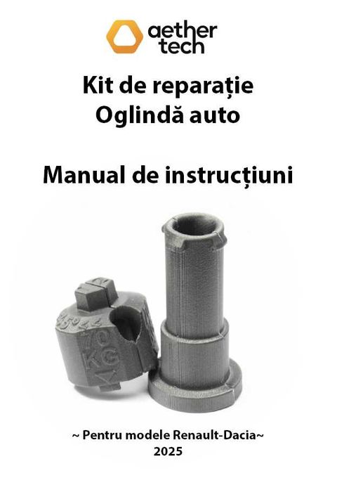 KIT pentru reparare oglinda rupta Logan 3 | Megane 4 | Clio 4 | Clio 5