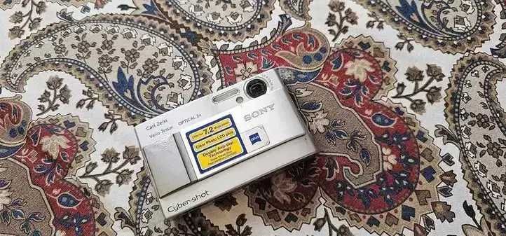 aparat foto Sony Cyber-shot DSC-T10 7.2MP 3x Optical Zoom de colectie