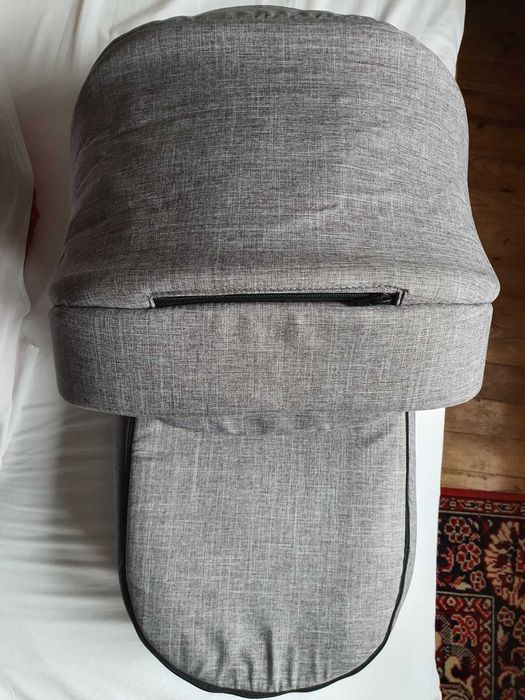 Комбинирана количка CANGAROO Icon 3 в 1, сива