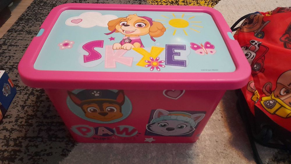 Patrula Catelusilor - Rucsac + Cutie + Puzzle 3 in 1 (PAW PATROL)
