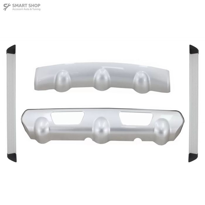 Praguri Trepte Laterale cu Placi de Protectie Nissan X-Trail II T31 No