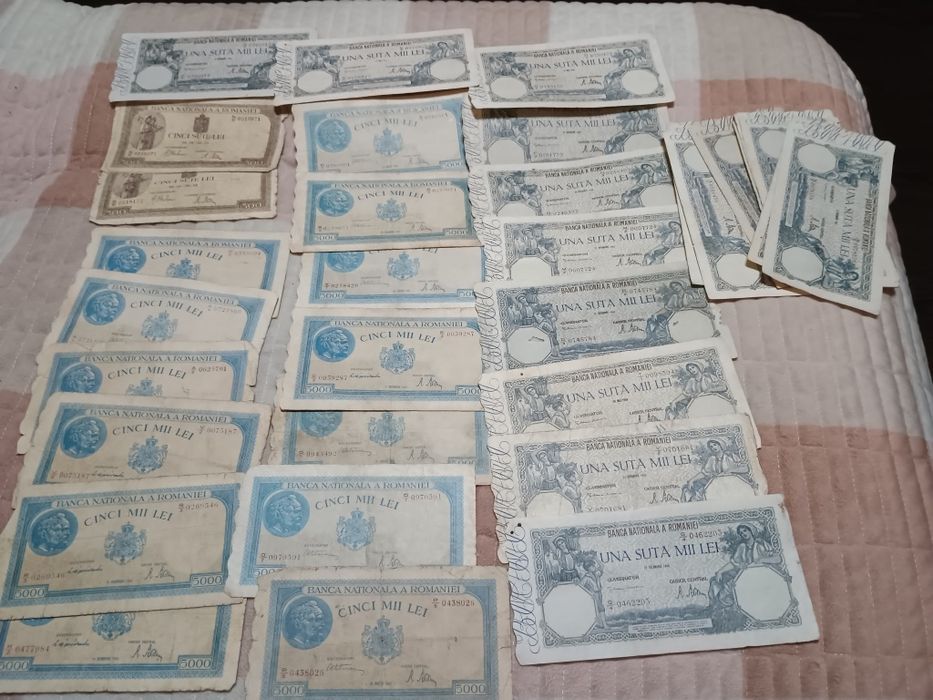 Bancnote vechi de colecție