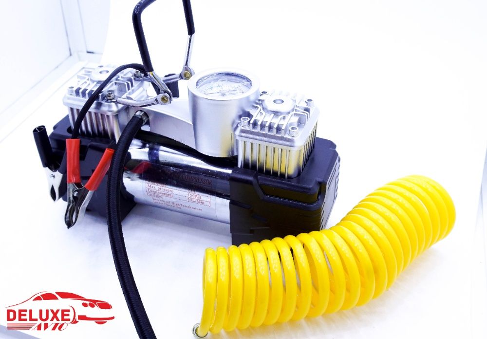 Автомобильные компрессоры TORNADO 2х поршневой компрессор насос