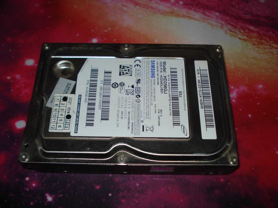 Hard disk calculator HDD Samsung model HD256GJ 250GB