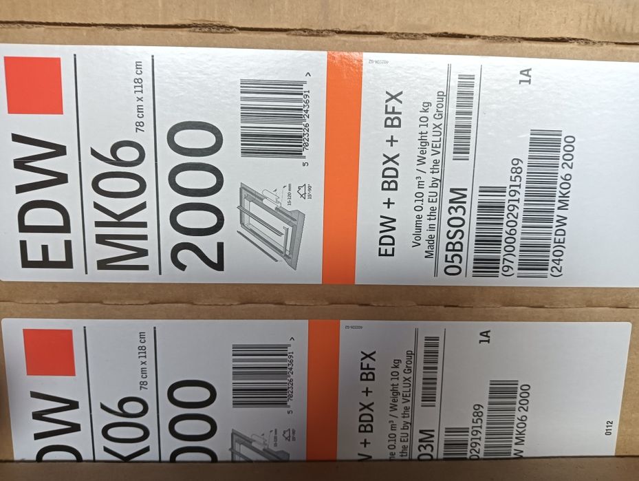 Geamuri Velux 4 bucati cu tot cu rama