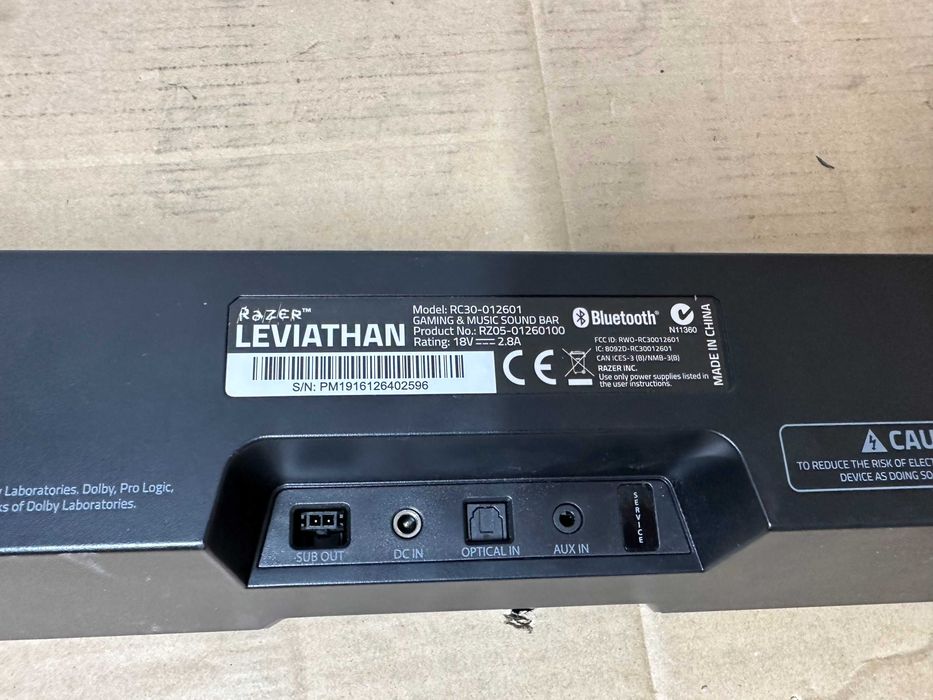 Razer Leviathan Rc30-012601 Black