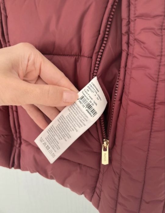 Vesta cu gluga USPA Polo marime 34 / xs noua