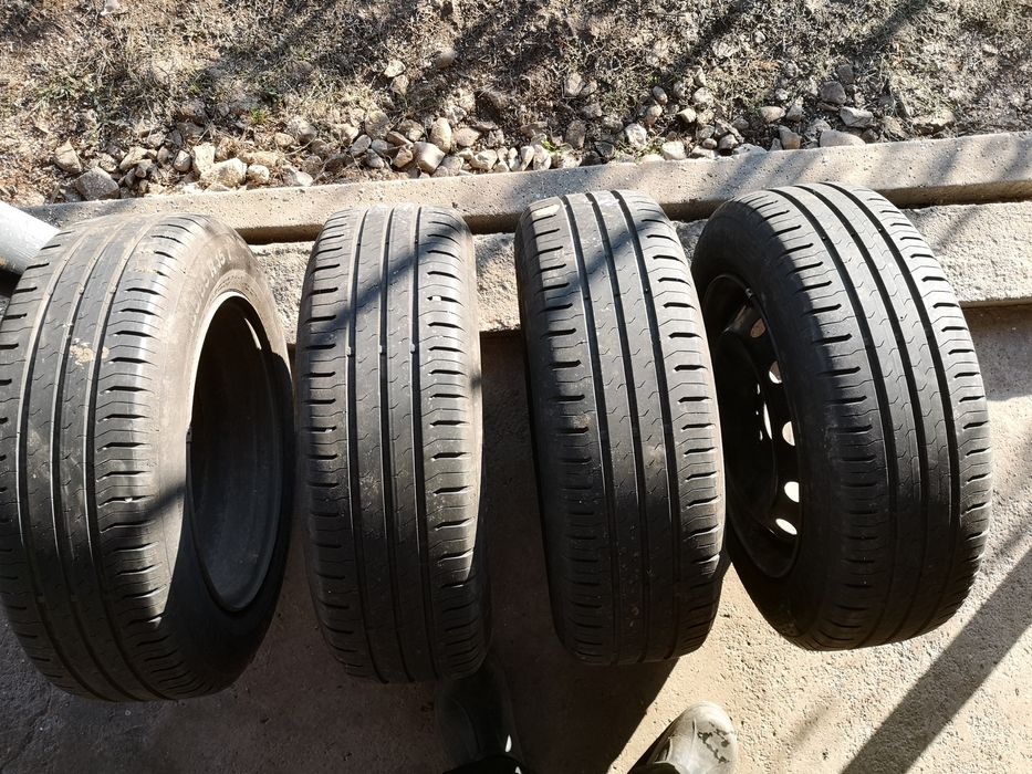 Jenți originale +anvelope continental 185/65 /R15