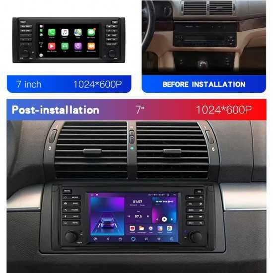 7-инчова мултимедия за BMW X5 E53 (1999–2006) – Android Carplay