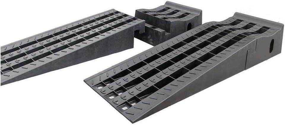 Разглобяема автомобилна рампа 3 тона, пластмаса 130x 38x 21 см