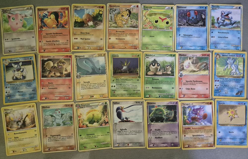 Pokemon cards vechi