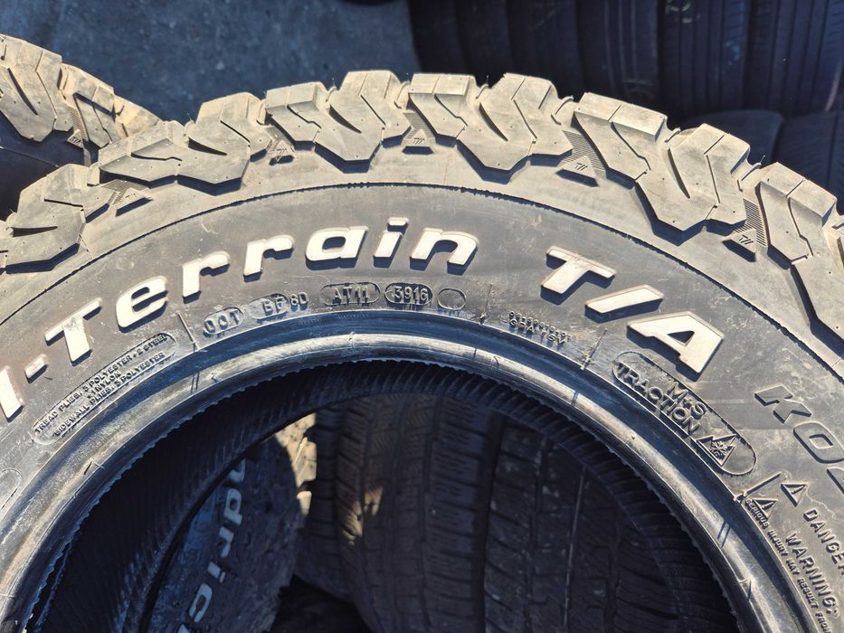 4 Anvelope M+S H/T A/T - 265/70/16 - BFGoodrich - Stare F BUNA 2016