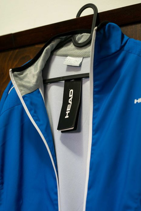 Ново спортно/тенис яке - Head Club Woven Jacket B [синьо, L]