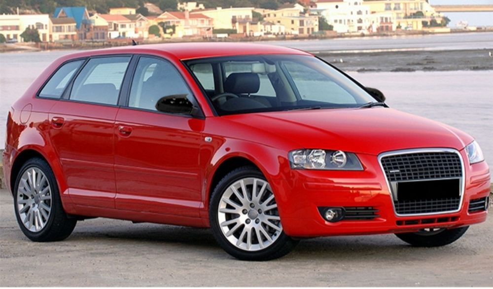 Capace oglinzi Audi A3 8P facelift model Batman negru lucios