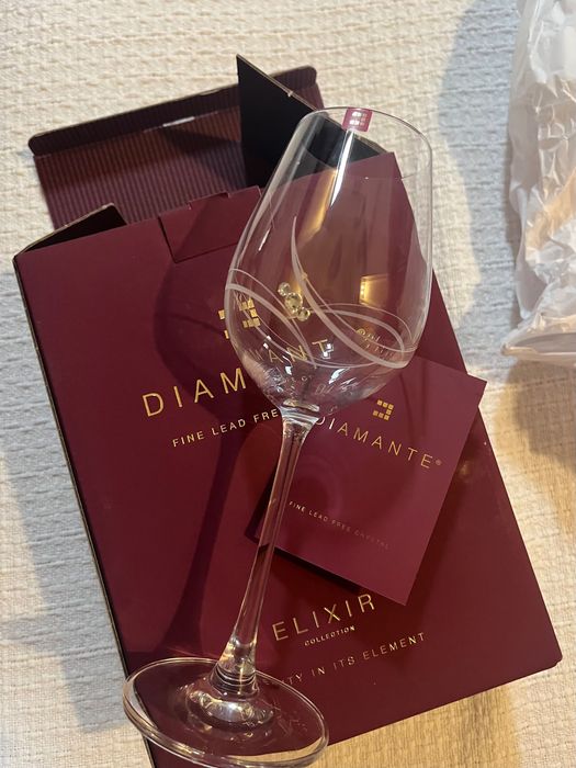 Луксозни чаши за вино Diamante