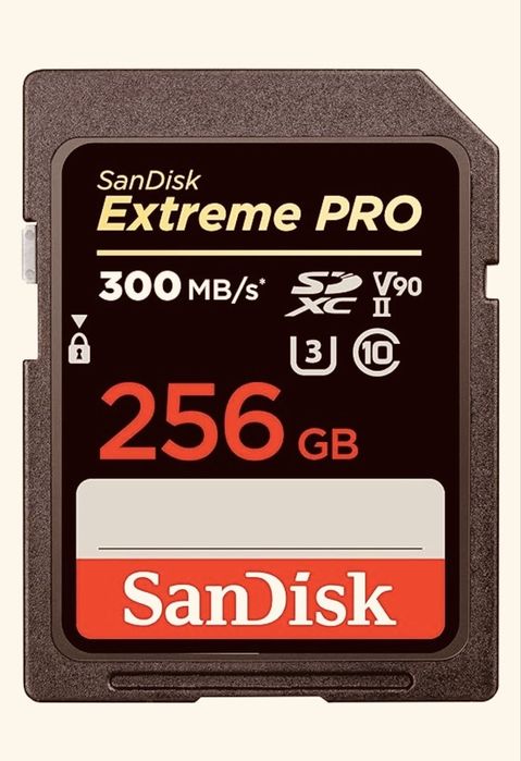 Продам карту памяти SanDisk Sandisk Extreme Pro UHS-II V 90 256 Gb
