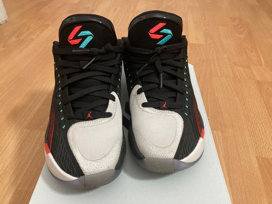 Jordan Luka 4 червено и черно