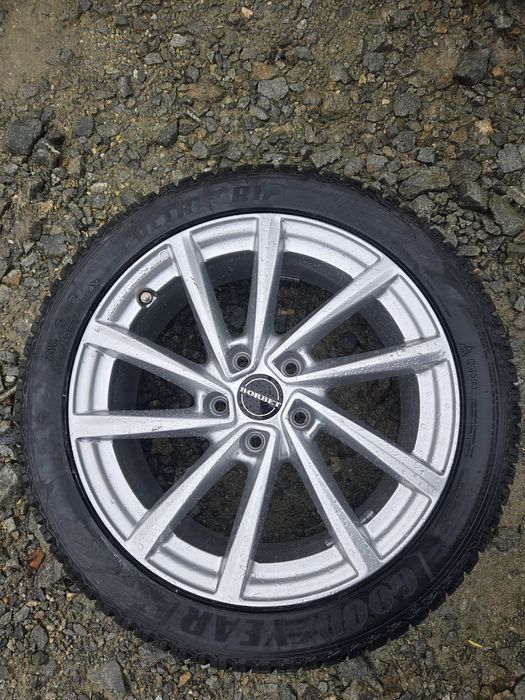 2 Jante Borbet -R17, cu cauciucuri M+S