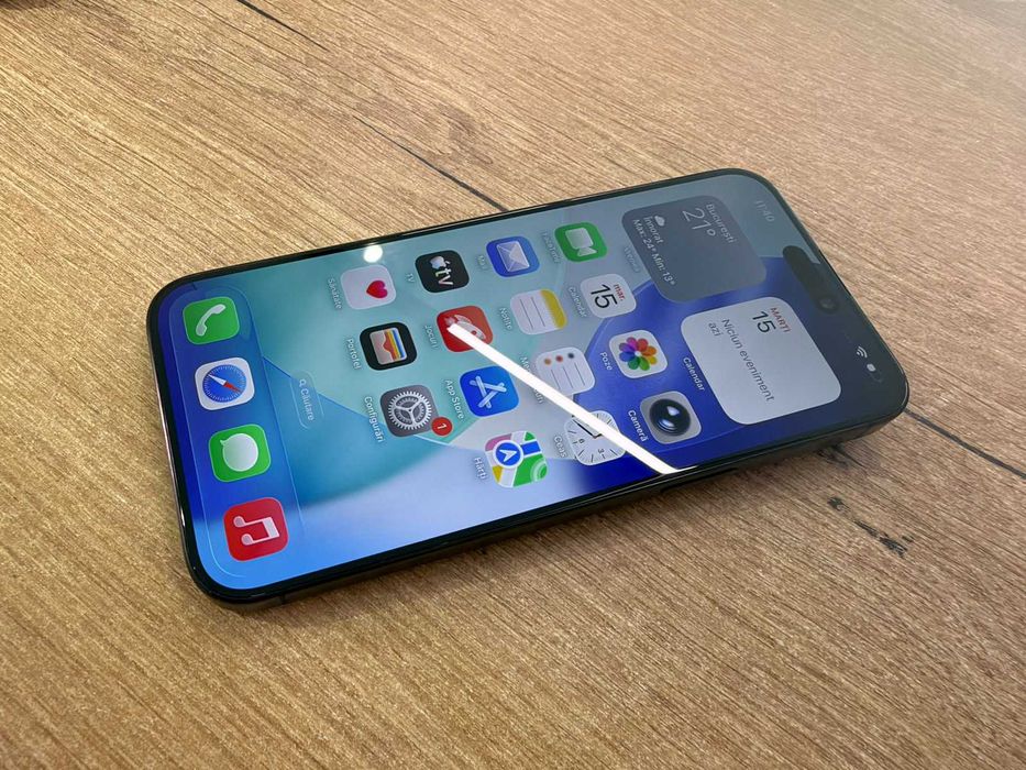 Apple iPhone 15 Pro Max 256GB Black Titanium 87% Baterie – Garanție 24 Luni