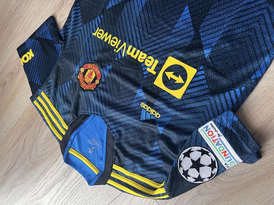 Tricou de fotbal Manchester United Cristiano Ronaldo 7 CR7 marime M nou cu eticheta Adidas away