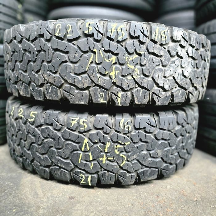 2x 225/75/16 BFGOODRICH 2021 Stare excelentă