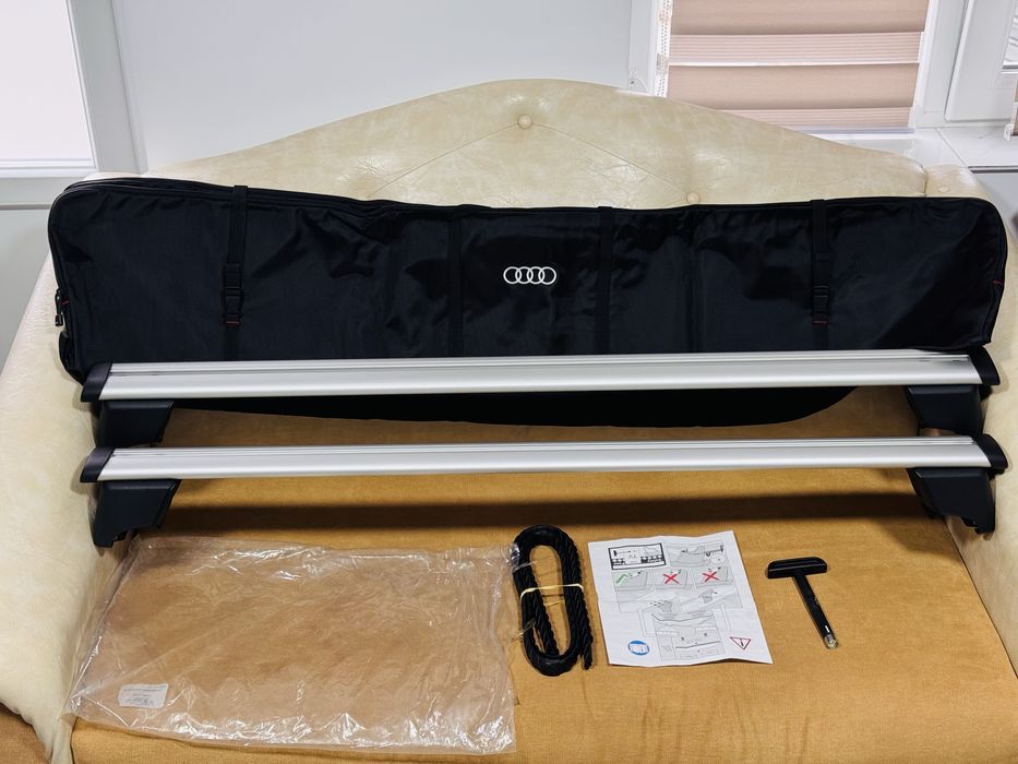 Bări NOI Transversale originale AUDI Q5,kit complet, 2009-2016-2026