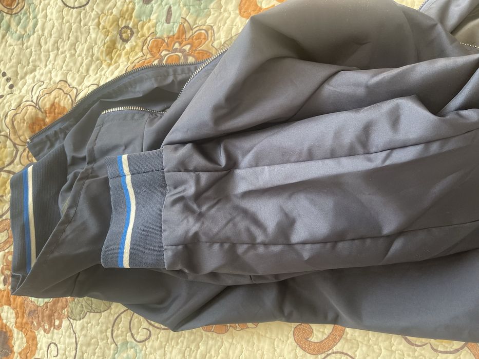 Ветровка темно синяя