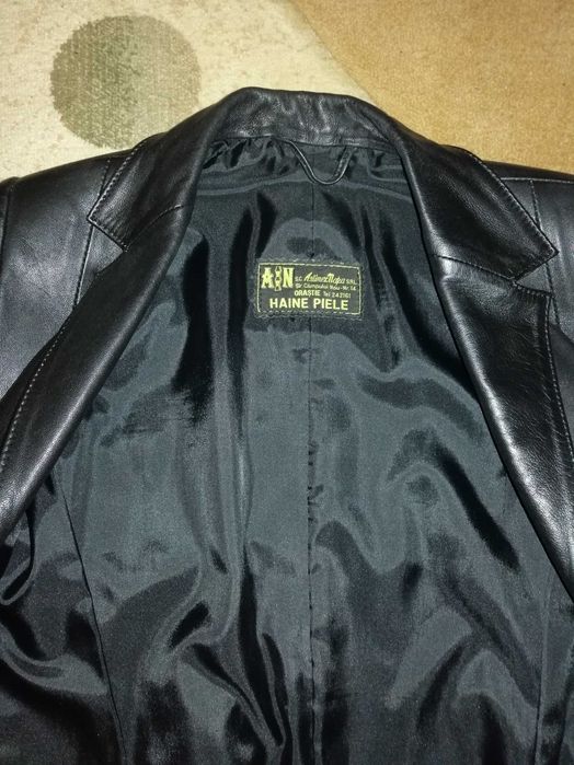 Geaca piele naturala