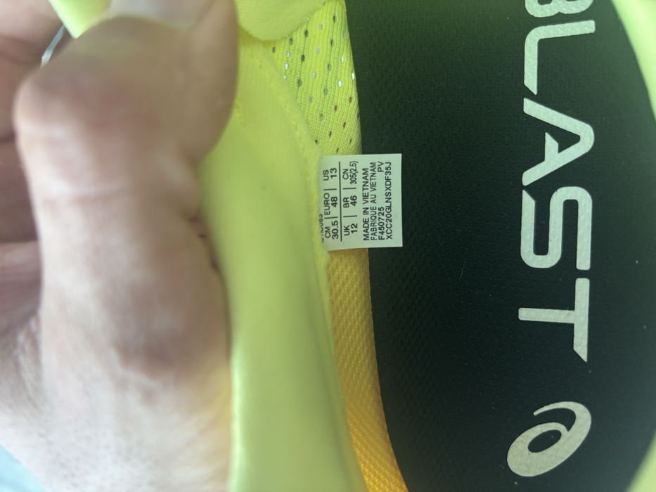 Мъжки маратонки за бягане ASICS SONICBLAST 48 номер / 30.5 см дължина на стелка