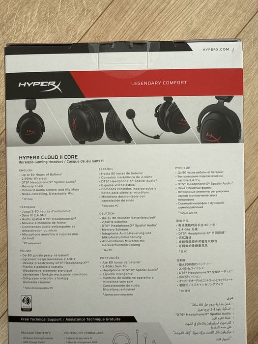 HyperX Cloud II Core Wireless