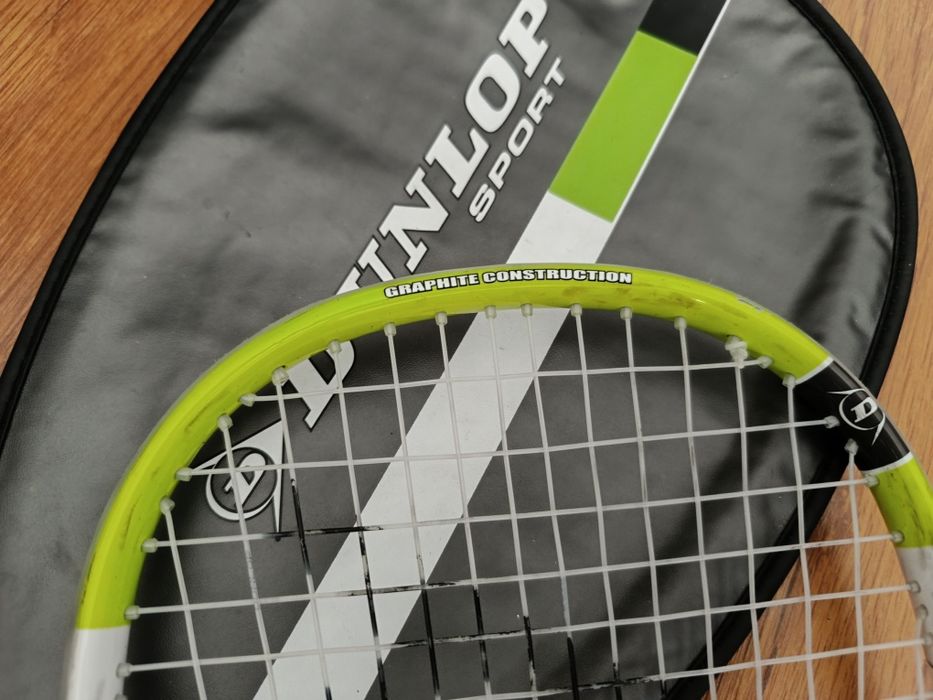 Графитна ракета за скуош Dunlop Tempo Graphite + калъф