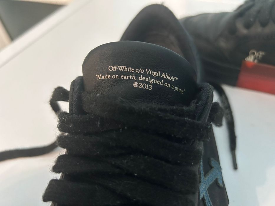 off white vulcanized sole