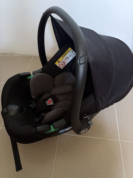 Buba бебешка количка + кош и седалка за новородено