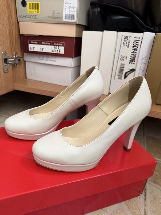 Pantofi piele naturala