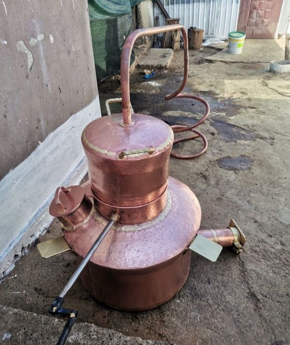 Vindem cazane de țuică 150 litre fund 4mm paret 2mm capac 1mm