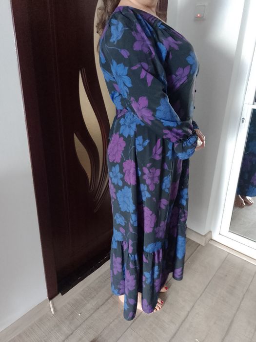 Rochie vâscoză mas. 46, 2XL