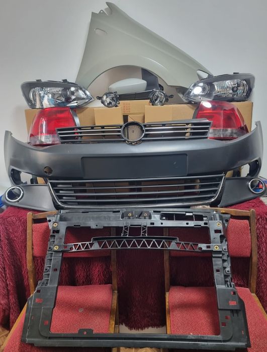 Поло дорес/рес бампера, крыло, фары, телевизор, усилитель, радиатор