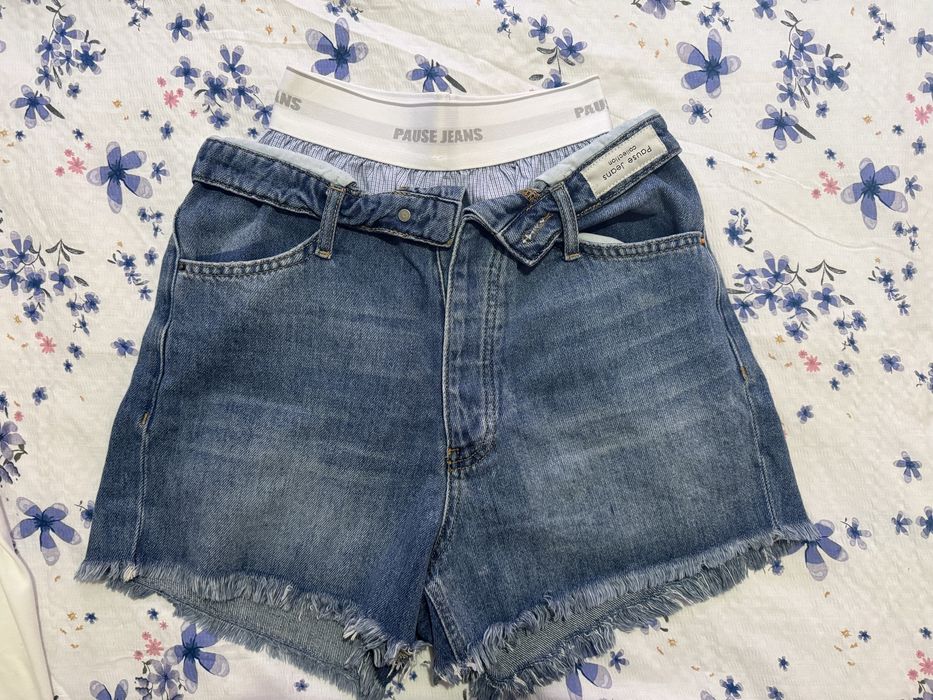 Дамски къси дънкови панталони Pause